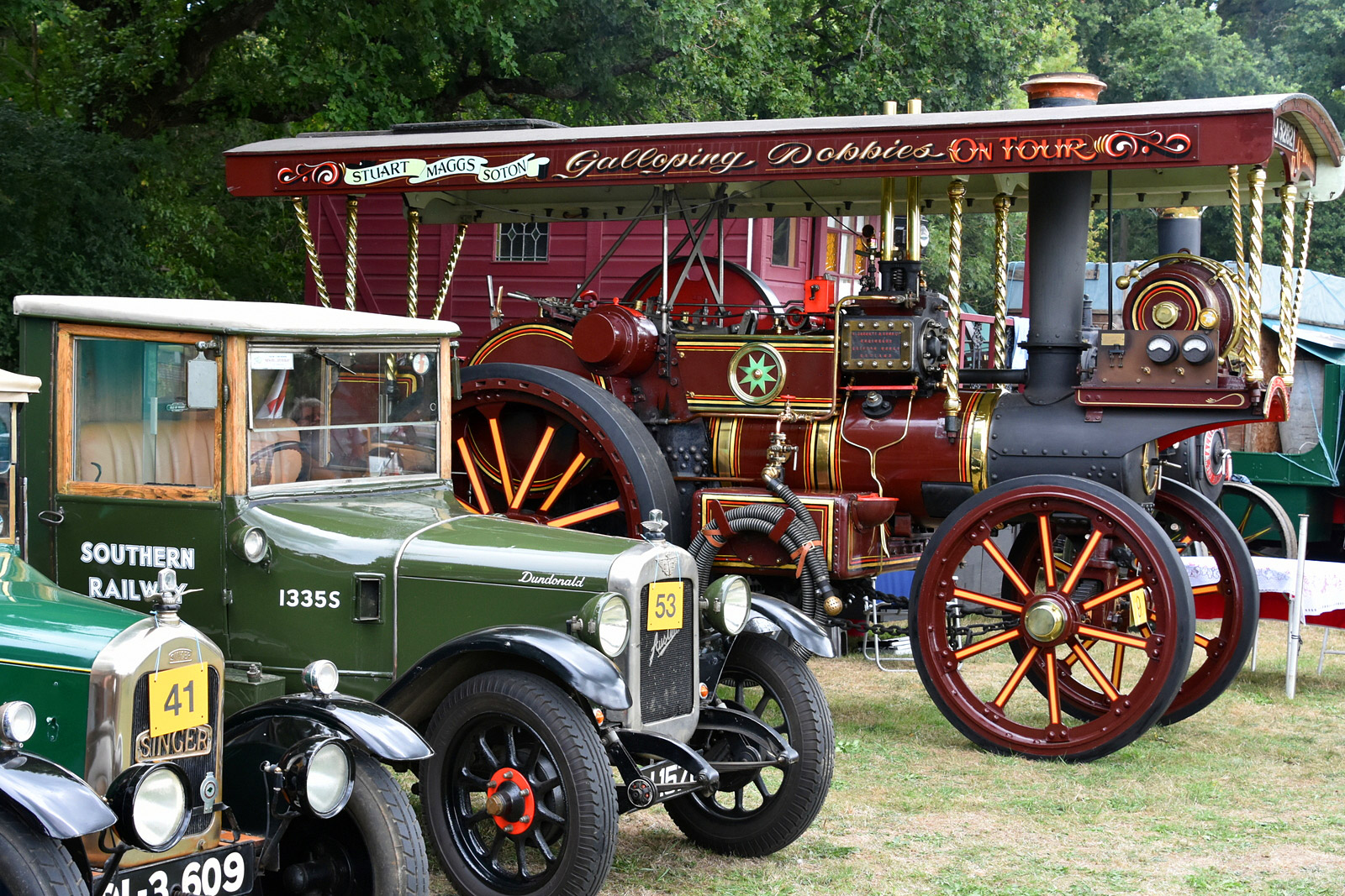 Havenstreet Station, Isle of Wight Steam Show. August 25, 2018